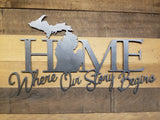 HOME "Where our story begins"