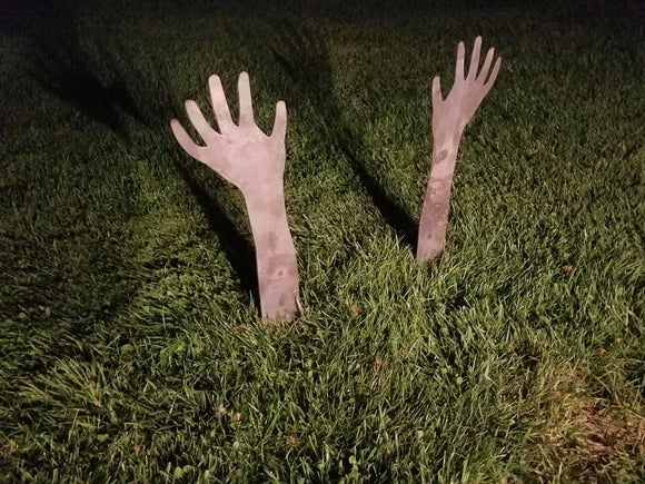 Reaching zombie hands