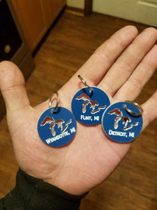Great lakes keychains