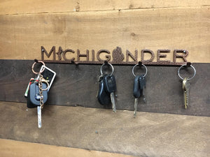 Michigander Key Rack